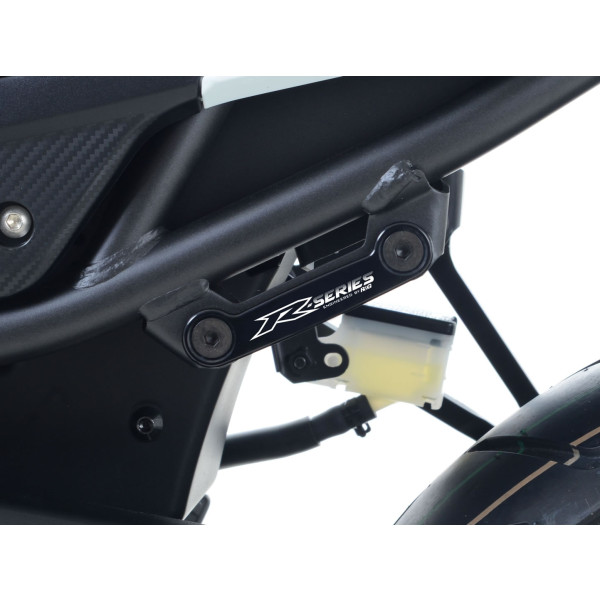 R&G Rear Foot Rest Blanking Plate for Honda CBR500R '16- & CB500F '16-'18,, CB500X '19-'23 (Single)